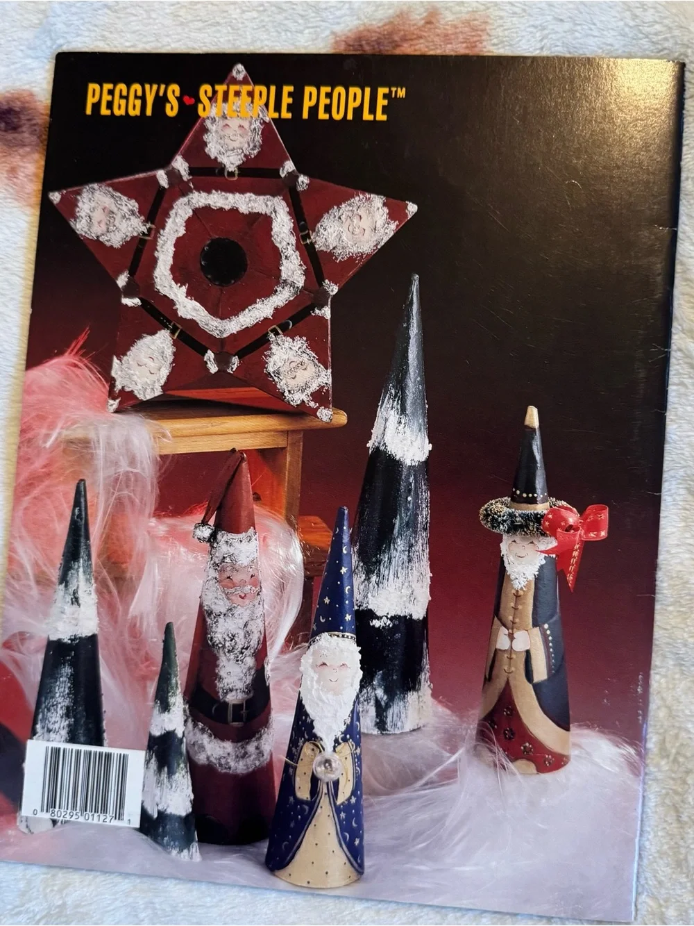 1993 Peggy's Steeple People Craft Book - Folk Art Paint Projects Paperback